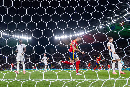 Marc Guehi of England looks dejected
