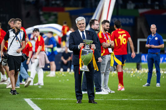 Pedro Rocha, President of the Spanish Football Federation,