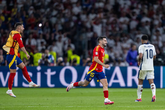 Alejandro Baena of Spain celebrates