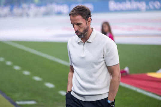 Head coach Gareth Southgate of England
