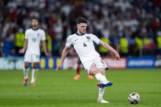 Declan Rice of England