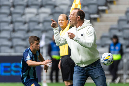 Djurgårdens tränare Kim Bergstrand