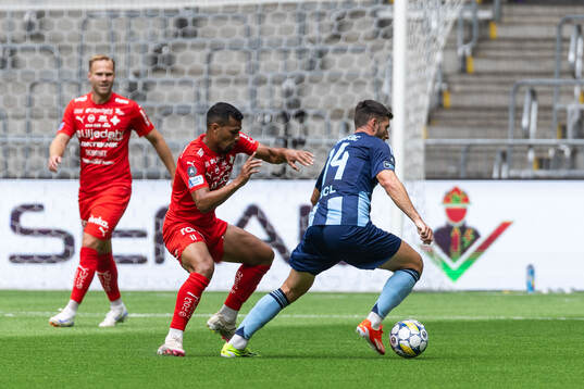 Värnamos Wenderson Oliveira do Nascimento och Djurgårdens