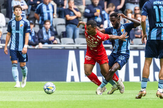 Värnamos Wenderson Oliveira do Nascimento och Djurgårdens