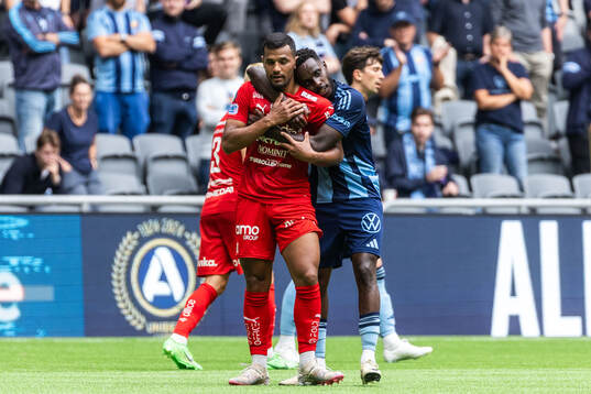 Värnamos Wenderson Oliveira do Nascimento och Djurgårdens