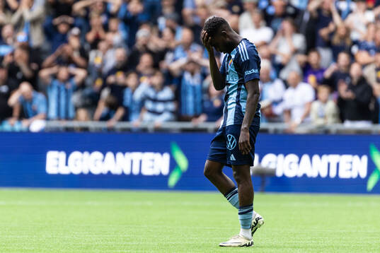 Djurgårdens Tokmac Nguen deppar