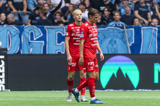 Värnamos Victor Larsson och Simon Thern deppar