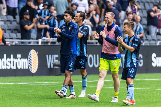 Djurgårdens Deniz Hummet, Albin Ekdal målvakt Malkolm
