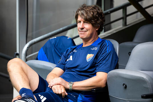 Djurgårdens tränare Thomas Lagerlöf