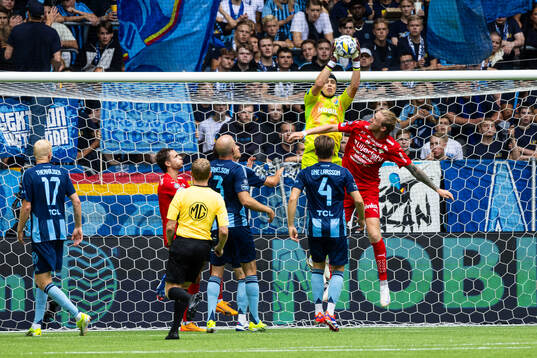 under fotbollsmatchen i Allsvenskan mellan Djurgården och