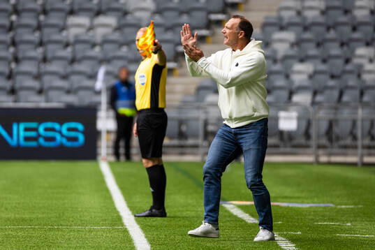 Djurgårdens tränare Kim Bergstrand