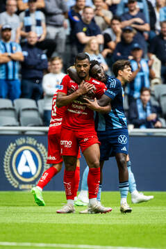 Värnamos Wenderson Oliveira do Nascimento och Djurgårdens