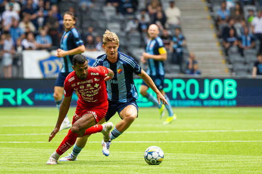 Värnamos Wenderson Oliveira do Nascimento och Djurgårdens