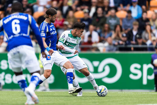 IFK Norrköpings Arnor Traustason och Västerås Alexander