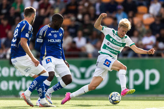 IFK Norrköpings Isak Ssewankambo och Västerås Marcus