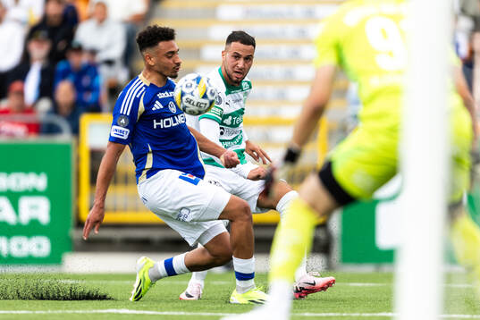 IFK Norrköpings Moutaz Neffati och Västerås Abdelrahman