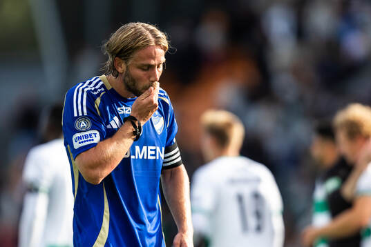 IFK Norrköpings Christoffer Nyman deppar