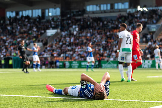 IFK Norrköpings Christoffer Nyman deppar