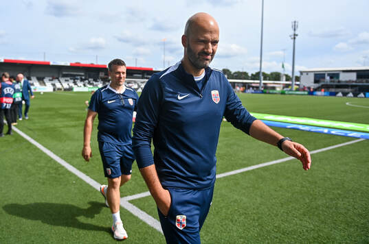 Norway head coach Luis Pimenta
