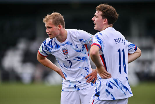 Aleksander Andresen, left, and Edvin Austbø of Norway