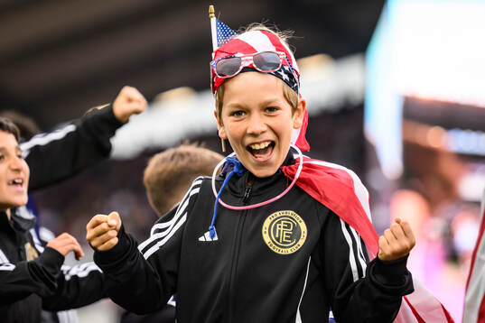 En deltagare från USA