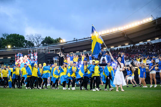 under invigningen av Gothia Cup