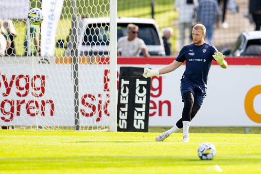 Halmstads målvakt Tim Erlandsson