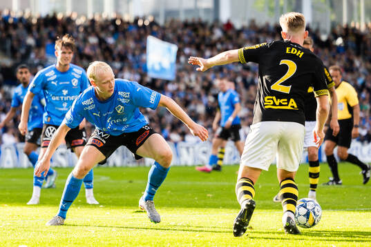Halmstads André Boman och AIKs Eskil Edh