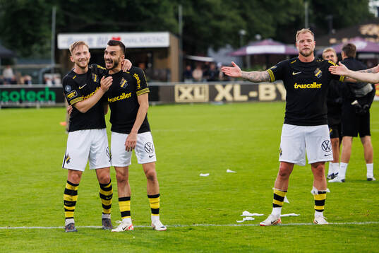 AIKs Anton Salétros, Ioannis Pittas och John Guidetti