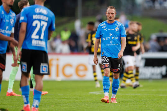 Halmstads Joel Allansson deppar