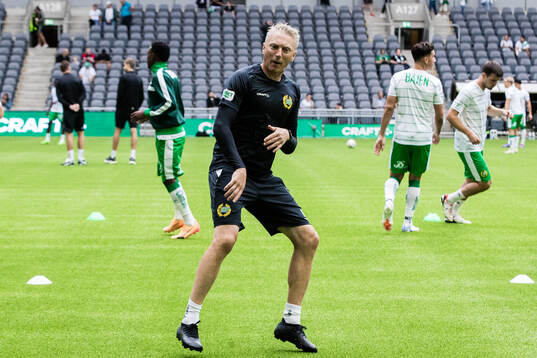 Hammarbys fystränare Niklas Egnell