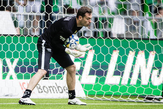 Hammarbys målvakt Davor Blazevic