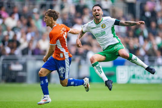 IFK Göteborgs Arbnor Mucolli och Hammarbys Nahir Besara