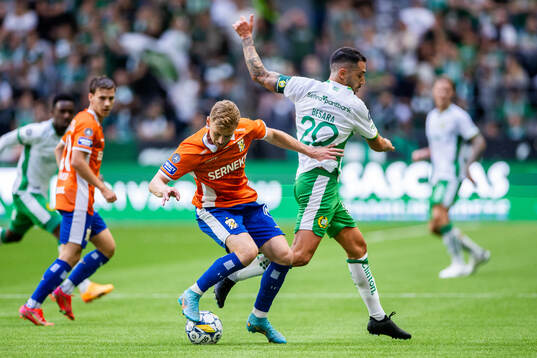 IFK Göteborgs Sebastian Ohlsson och Hammarbys Nahir Besara