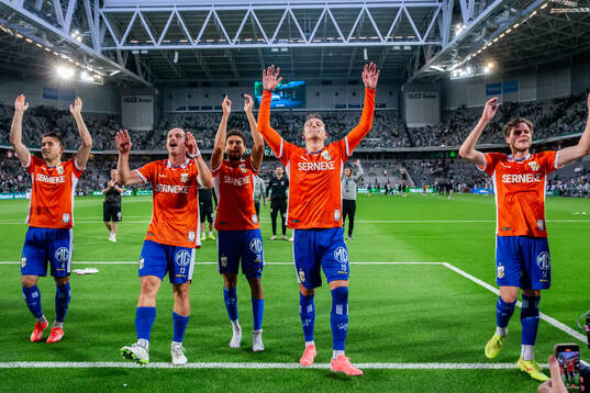 IFK Göteborgs Anders Trondsen, Gustav Svensson, Thomas