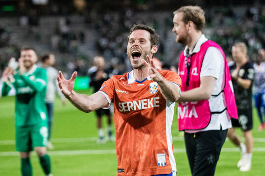 IFK Göteborgs Emil Salomonsson jublar
