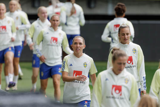 Elin Rubensson of the Swedish women's national football