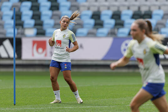 Josefine Rybrink of the Swedish women's national football