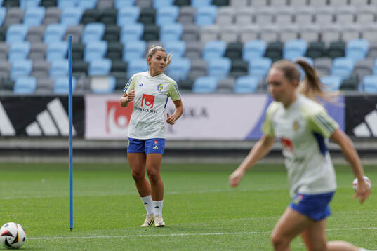 Josefine Rybrink of the Swedish women's national football