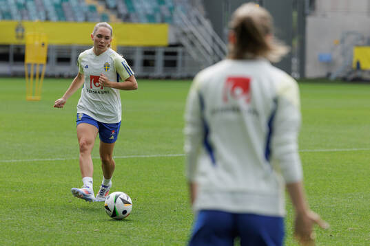 Elin Rubensson of the Swedish women's national football
