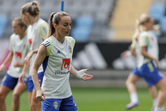 Kosovare Asllani of the Swedish women's national football