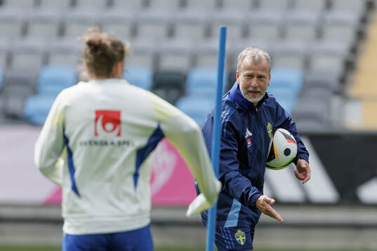 Pontus Ekblom of the Swedish women's national football team