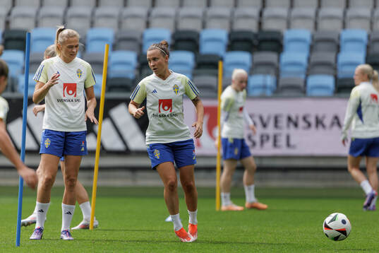 Julia Zigiotti Olme of the Swedish women's national