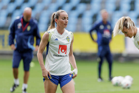 Kosovare Asllani of the Swedish women's national football