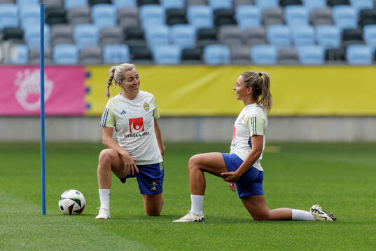 Linda Sembrant and Johanna Rytting Kaneryd  of the Swedish
