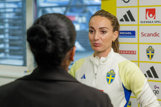Kosovare Asllani of the Swedish women's national football
