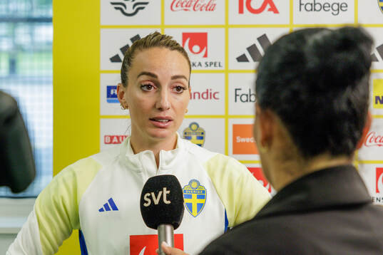 Kosovare Asllani of the Swedish women's national football