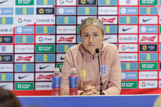 Leah Williamson of the England women's national football