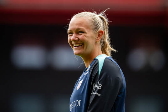 Frida Maanum of the Norwegian women's national football team