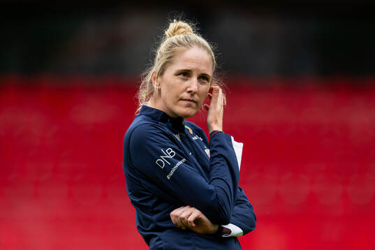 Gemma Grainger, head coach of the Norwegian women's